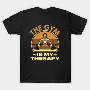 The Gym Is My Therapy T-Shirt